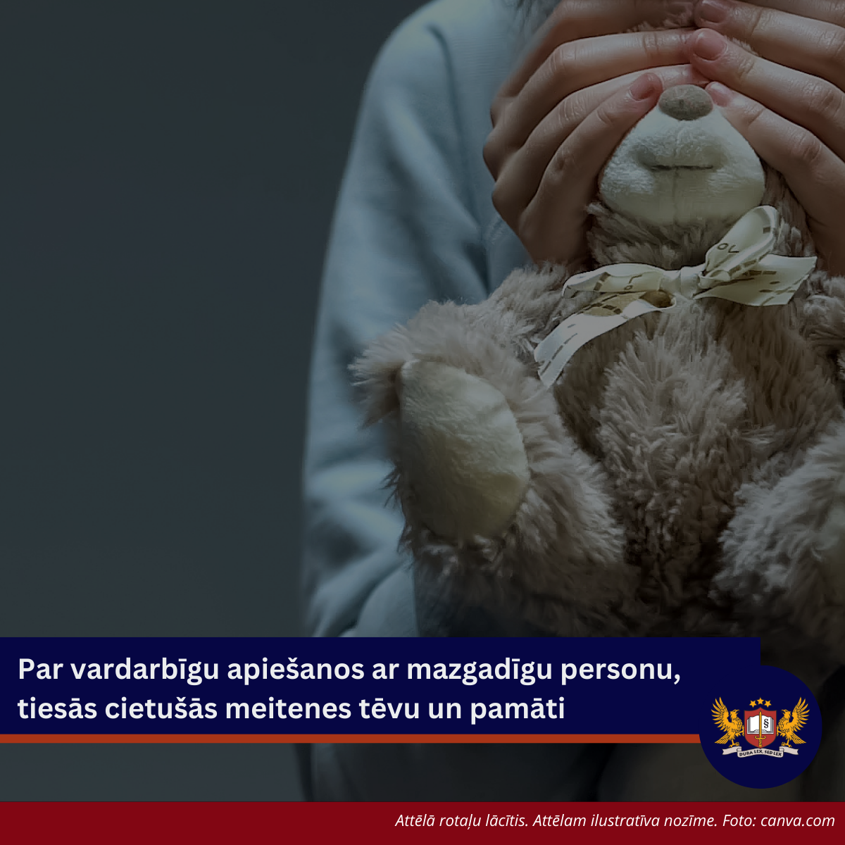 Par vardarbīgu apiešanos ar mazgadīgu personu, tiesās cietušās meitenes tēvu un pamāti