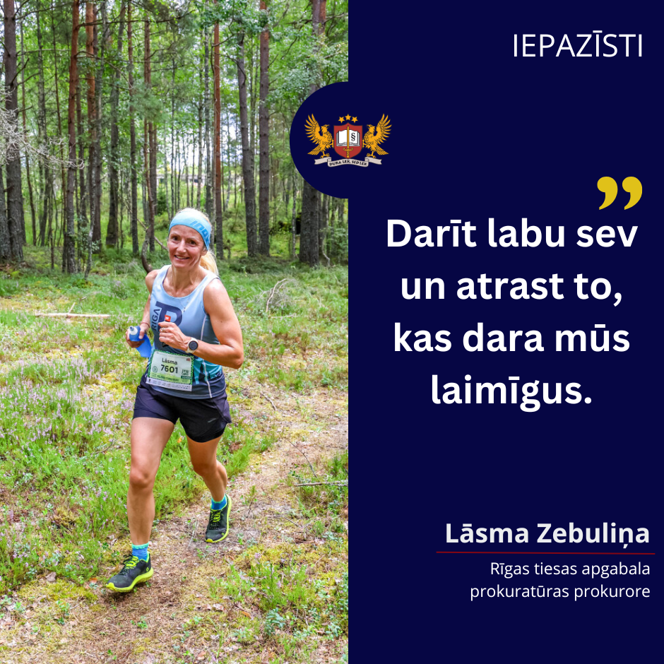 Lāsma Zebuliņa: darīt labu sev un atrast to, kas dara mūs laimīgus