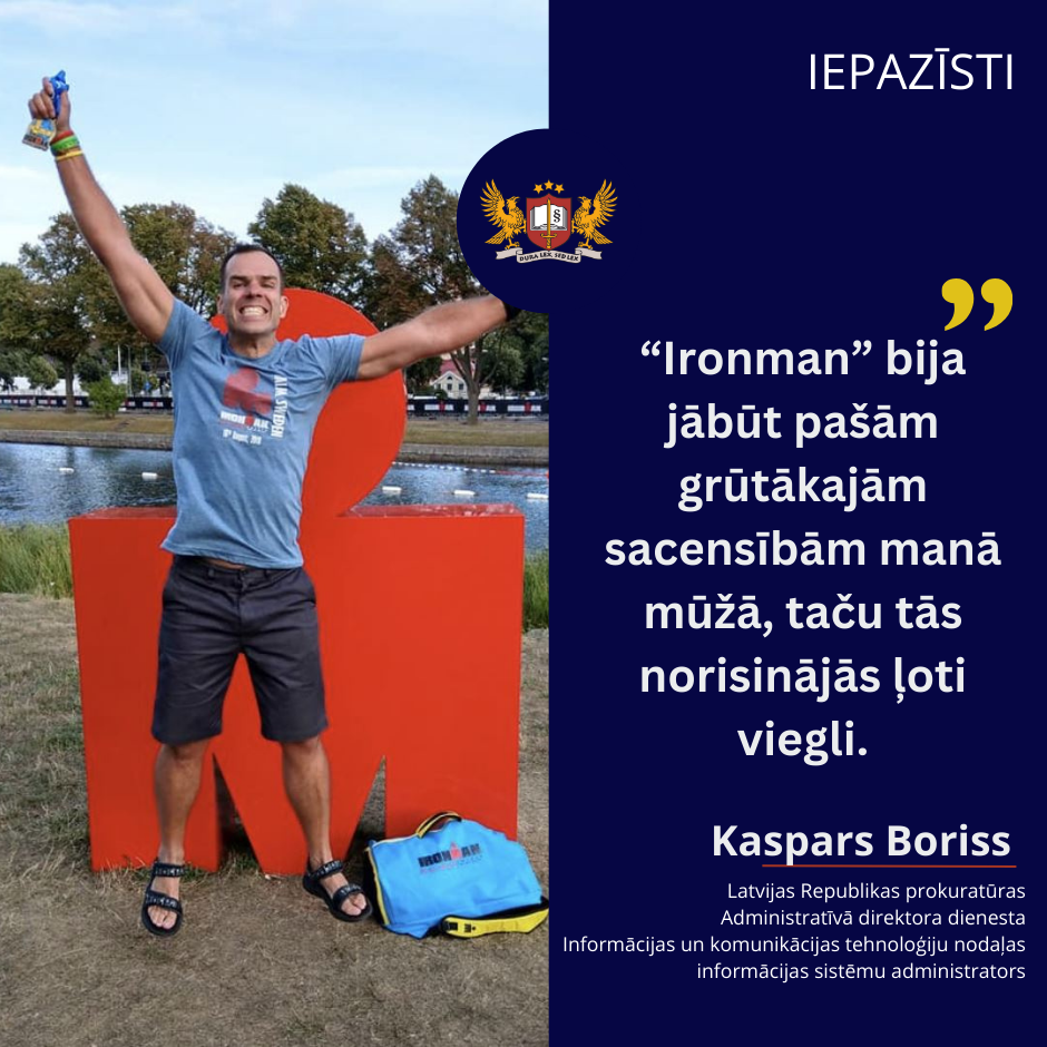 Attēls: Kaspars Boriss: “Ironman” bija jābūt pašām grūtākajām sacensībām manā mūžā, taču tās norisinājās ļoti viegli