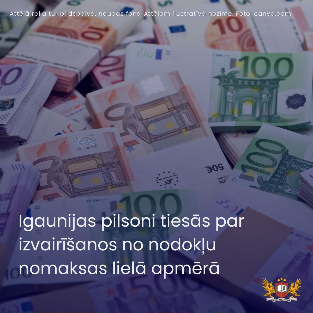 Attēls: Igaunijas pilsoni tiesās par izvairīšanos no nodokļu nomaksas lielā apmērā