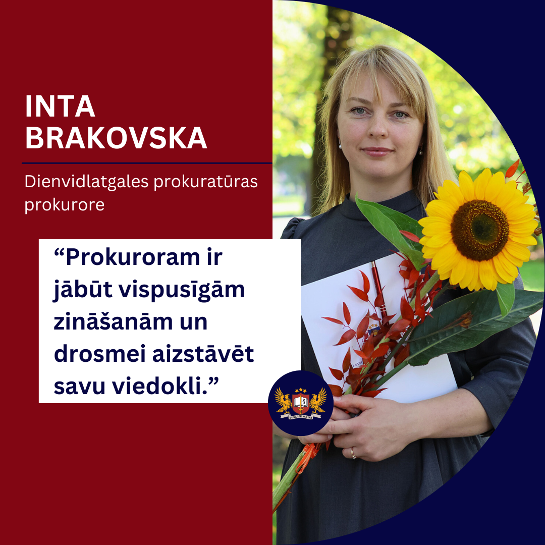 Prokurora portrets - Inta Brakovska, Dienvidlatgales prokuratūras prokurore