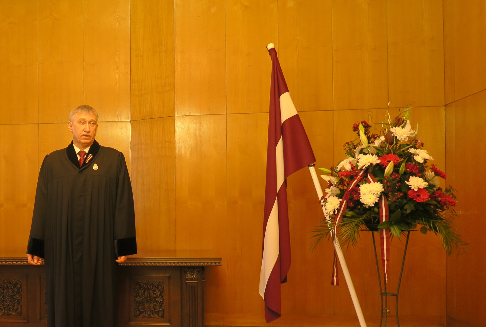Latvijas Republikas Proklamēšanas 99. gadadienai veltīts svinīgais pasākums Ģenerālprokuratūrā, 2017.gada 17.novembrī