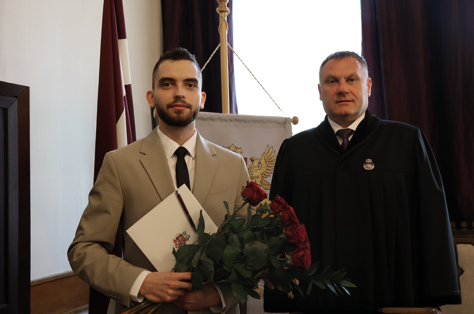 Ģenerālprokurors pieņem Marisa Bernāta prokurora zvērestu