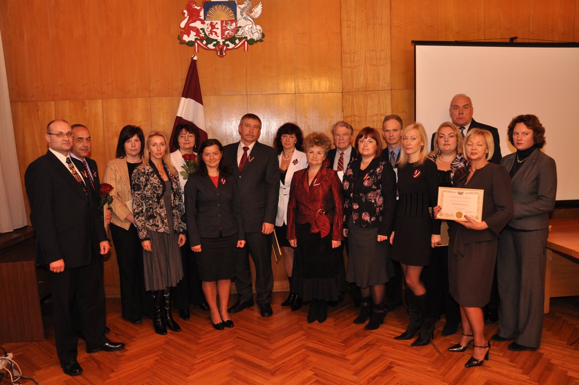 Latvijas Republikas proklamēšanas 93. gadadienai veltīts svinīgs pasākums 2011. gada 17. novembrī - 