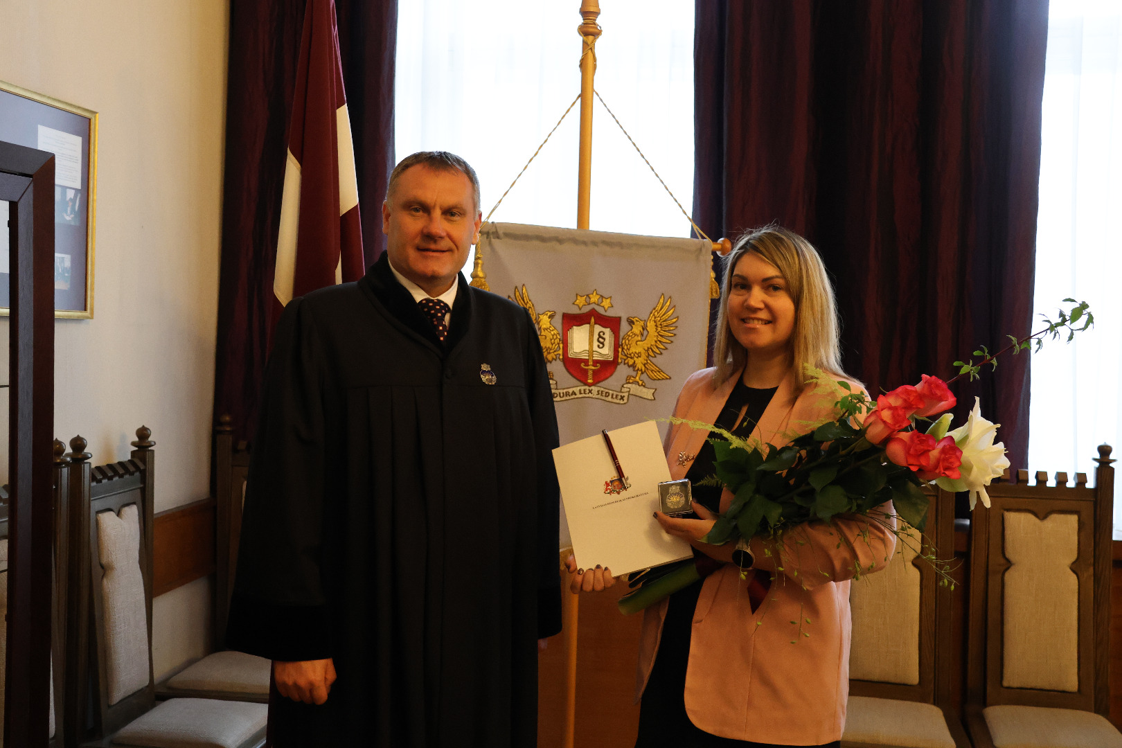 Ģenerālprokurors pieņem Andas Raikstiņas prokurora zvērestu