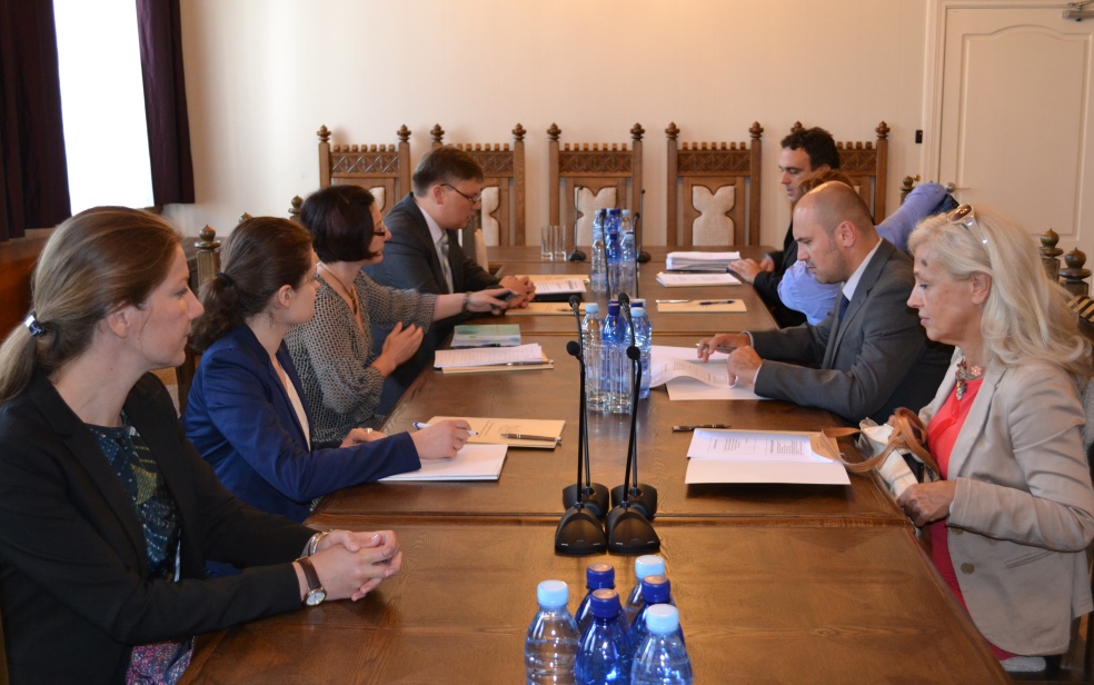 Ģenerālprokuratūras pārstāvju tikšanās ar Melnkalnes Tieslietu ministrijas Pretkorupcijas iniciatīvas direktorāta amatperonām 2014.gada 17.jūlijā - 
