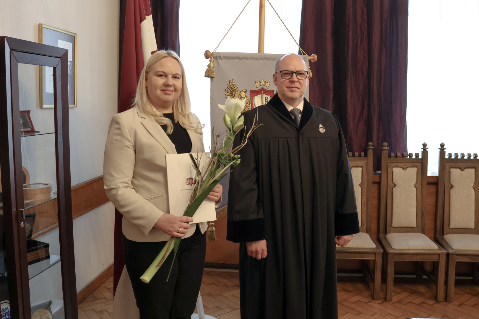 Prokurora zvērestu nodod Maija Pūce