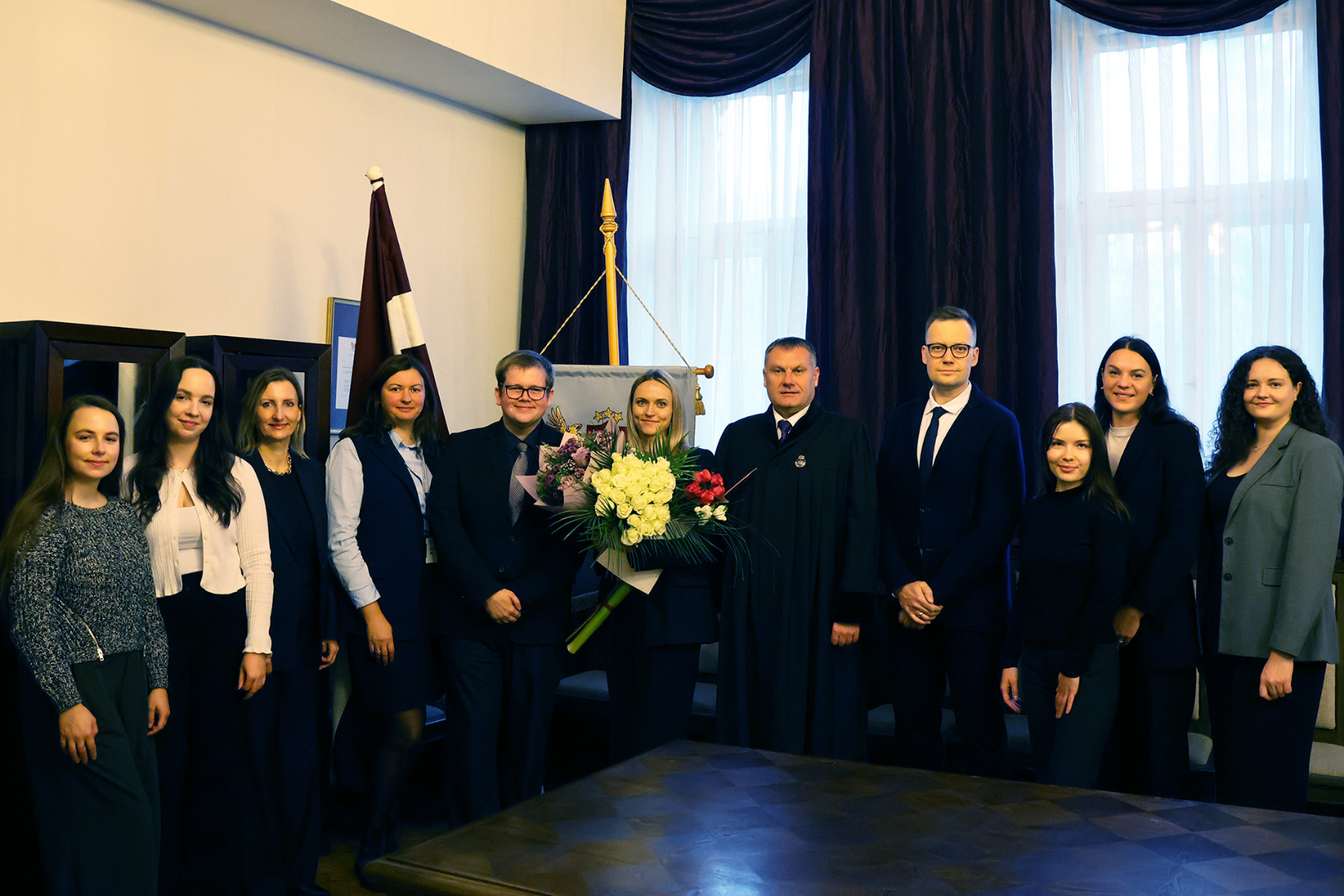 Ģenerālprokurors pieņem Zanes Strautas prokurora zvērestu