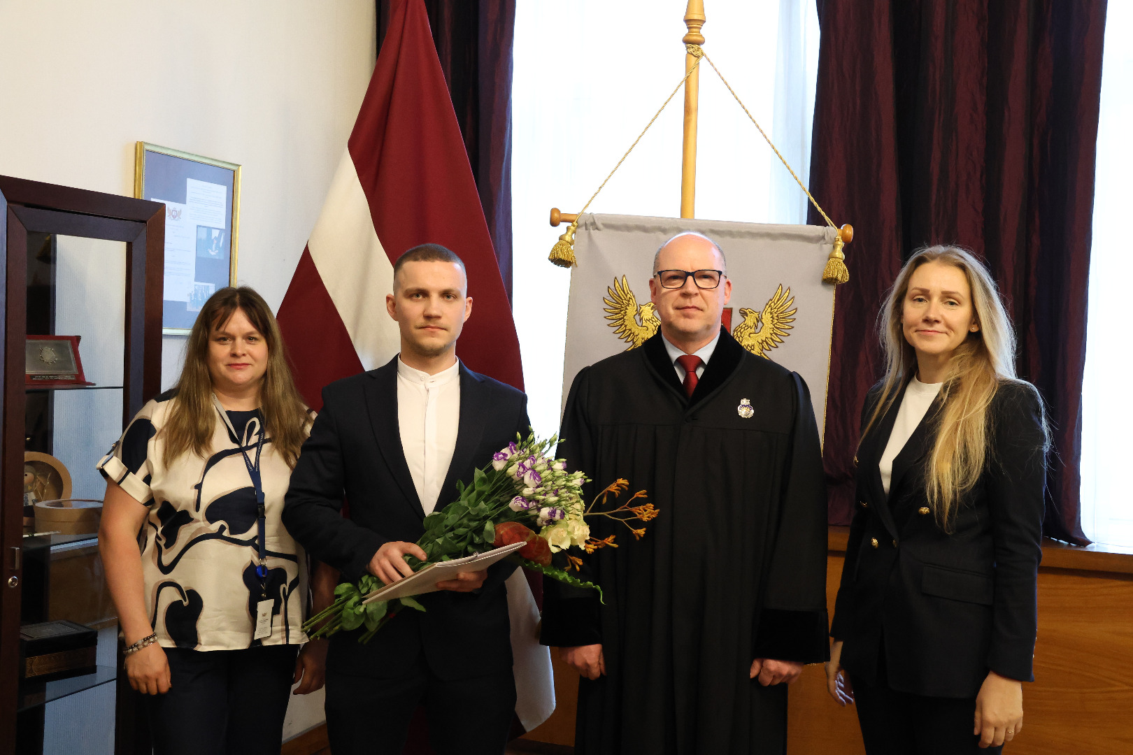 Prokurora svinīgo solījumu nodod Ritvars Balodis