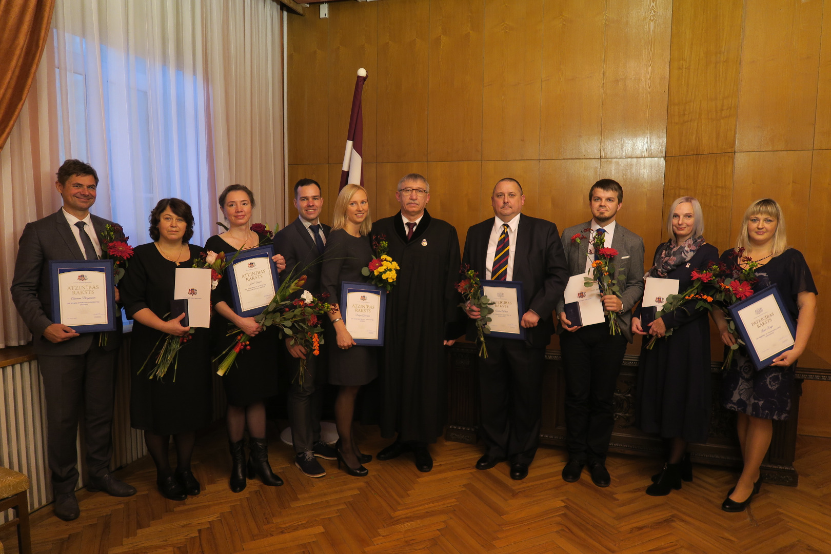 Latvijas Republikas proklamēšanas gadadienai veltīts svinīgais pasākums 2019.gada 14.novembrī