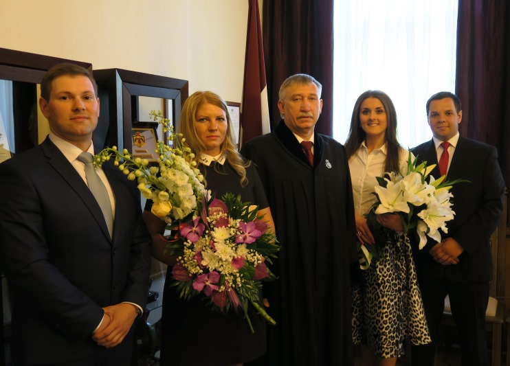 2017. gada 1. jūnijā ģenerālprokurors Ēriks Kalnmeiers pieņēma četru jauno prokuroru zvērestus