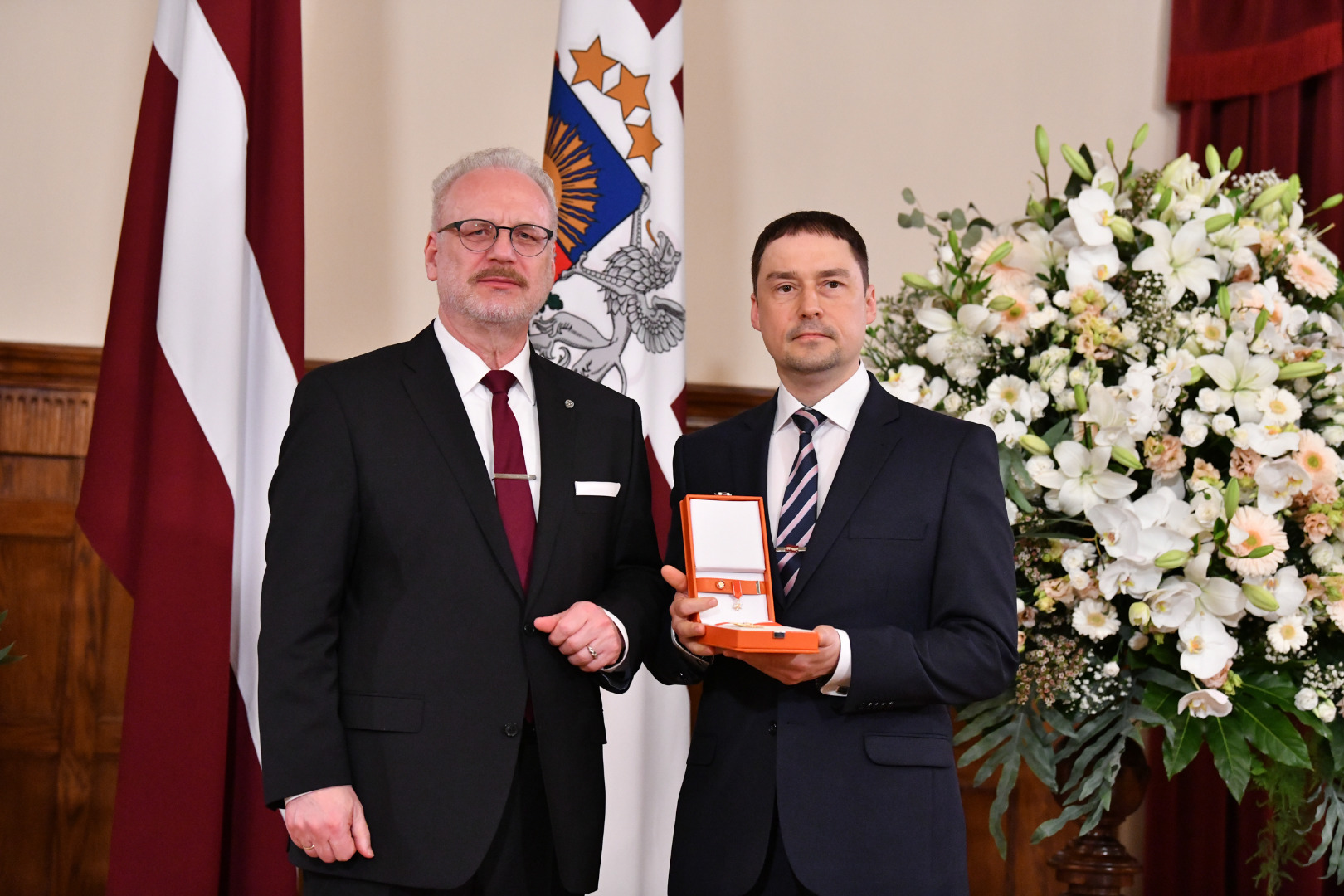 Head Prosecutor Juris Juriss received the highest state award