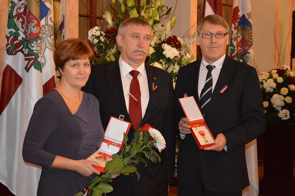 Latvijas Republikas prokurori saņem Latvijas valsts apbalvojumu 2014.gada 18.novembrī