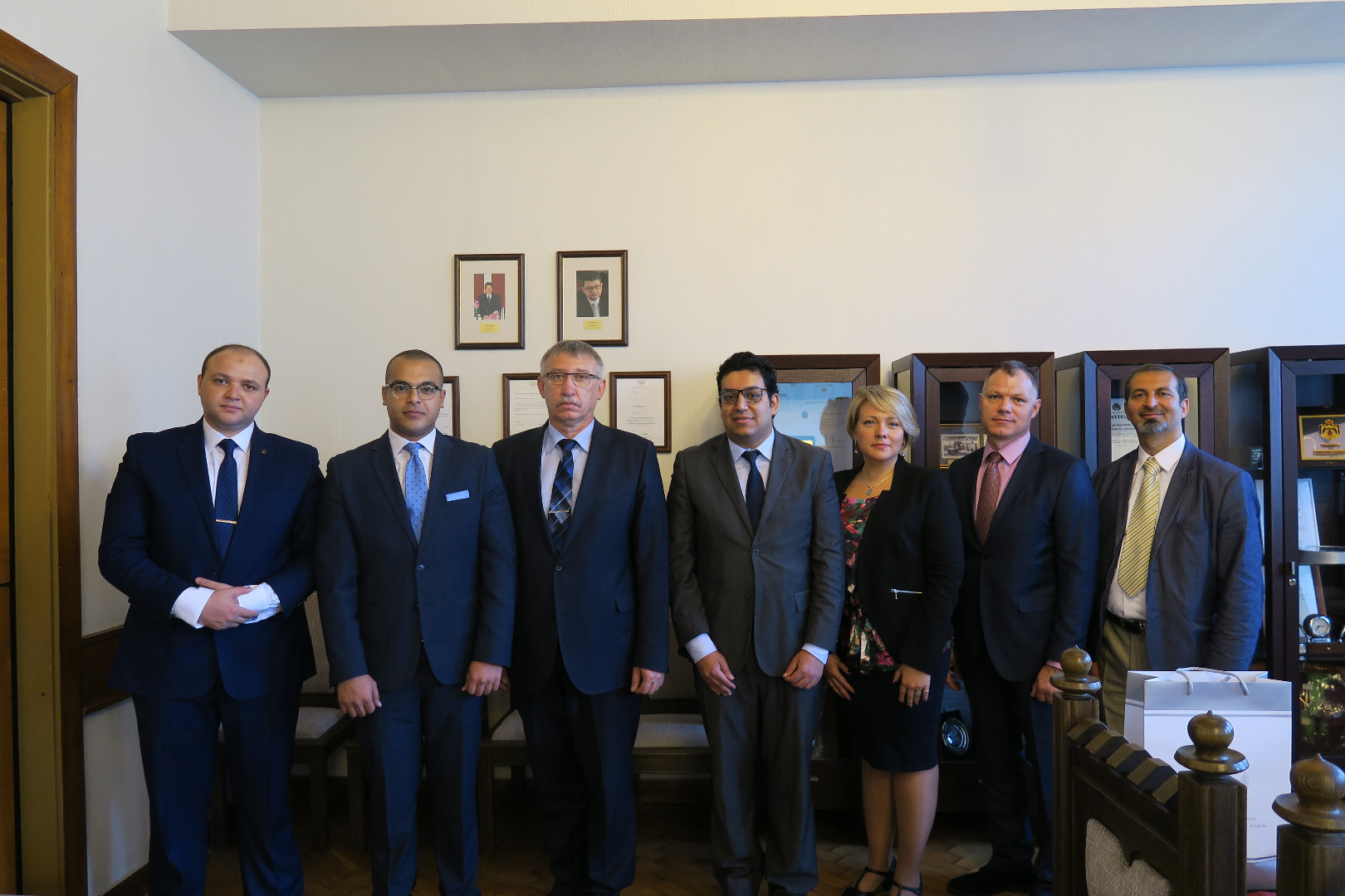 Ģenerālprokurora Ērika Kalnmeiera un Ģenerālprokuratūras pārstāvju tikšanās ar Ēģiptes Ģenerālprokuratūras pārstāvju delegāciju 2017.gada 10.jūlijā