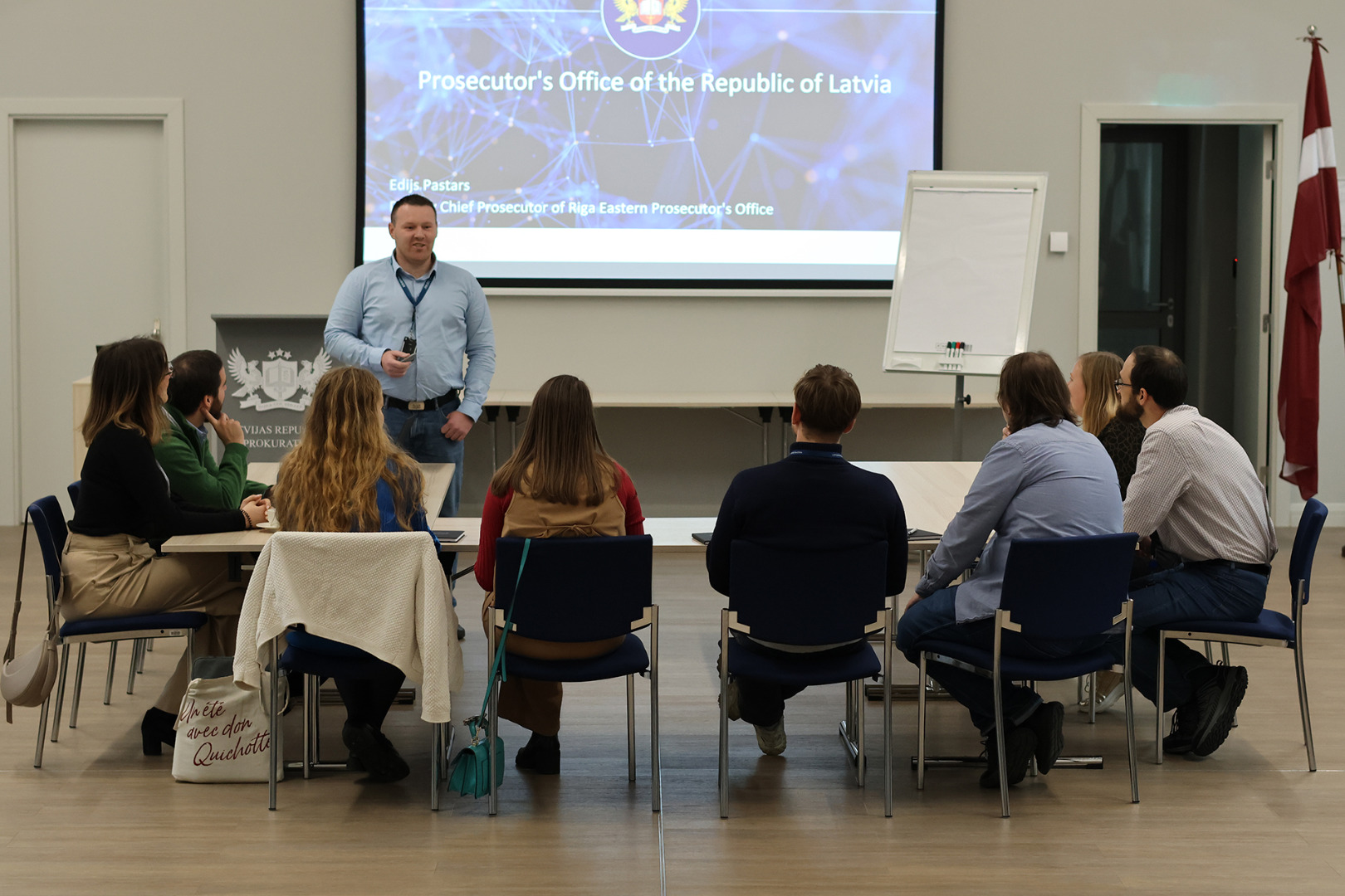 Apmaiņas programmā iepazīst prokuratūras darba ikdienu Latvijā 