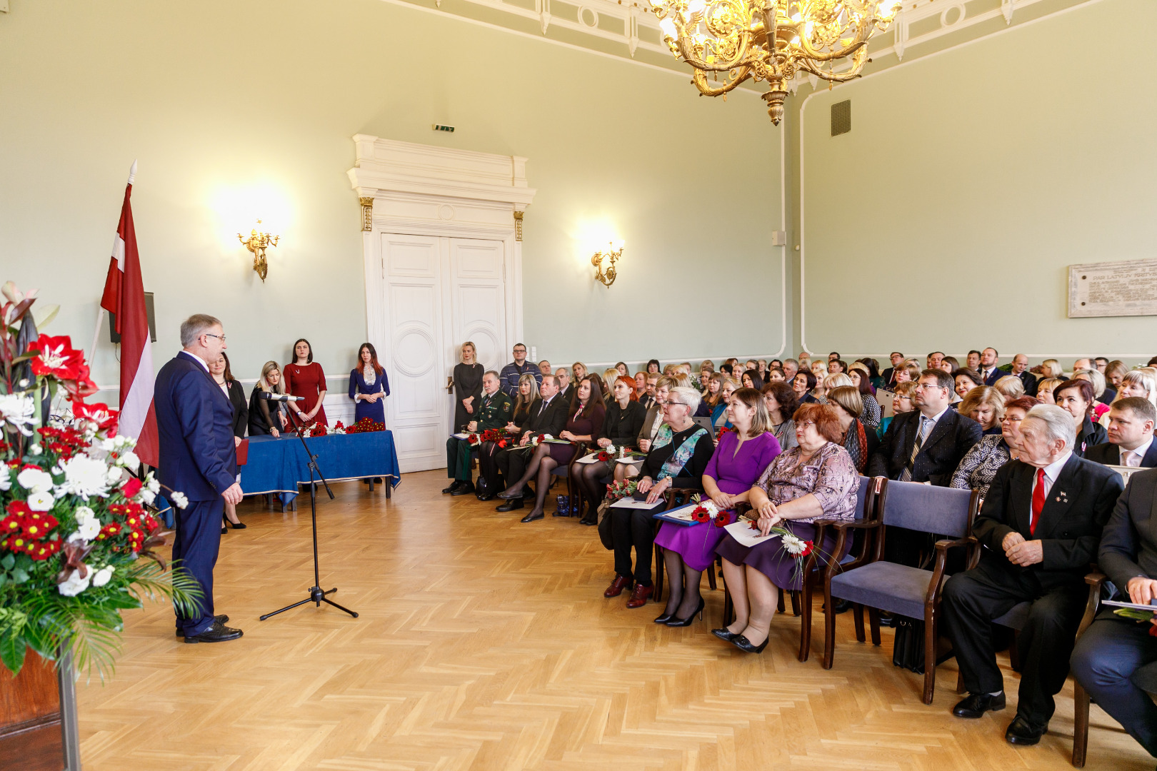 Svinīgais pasākums par godu Latvijas valsts simtgadei 2018.gada 15.novembrī - 