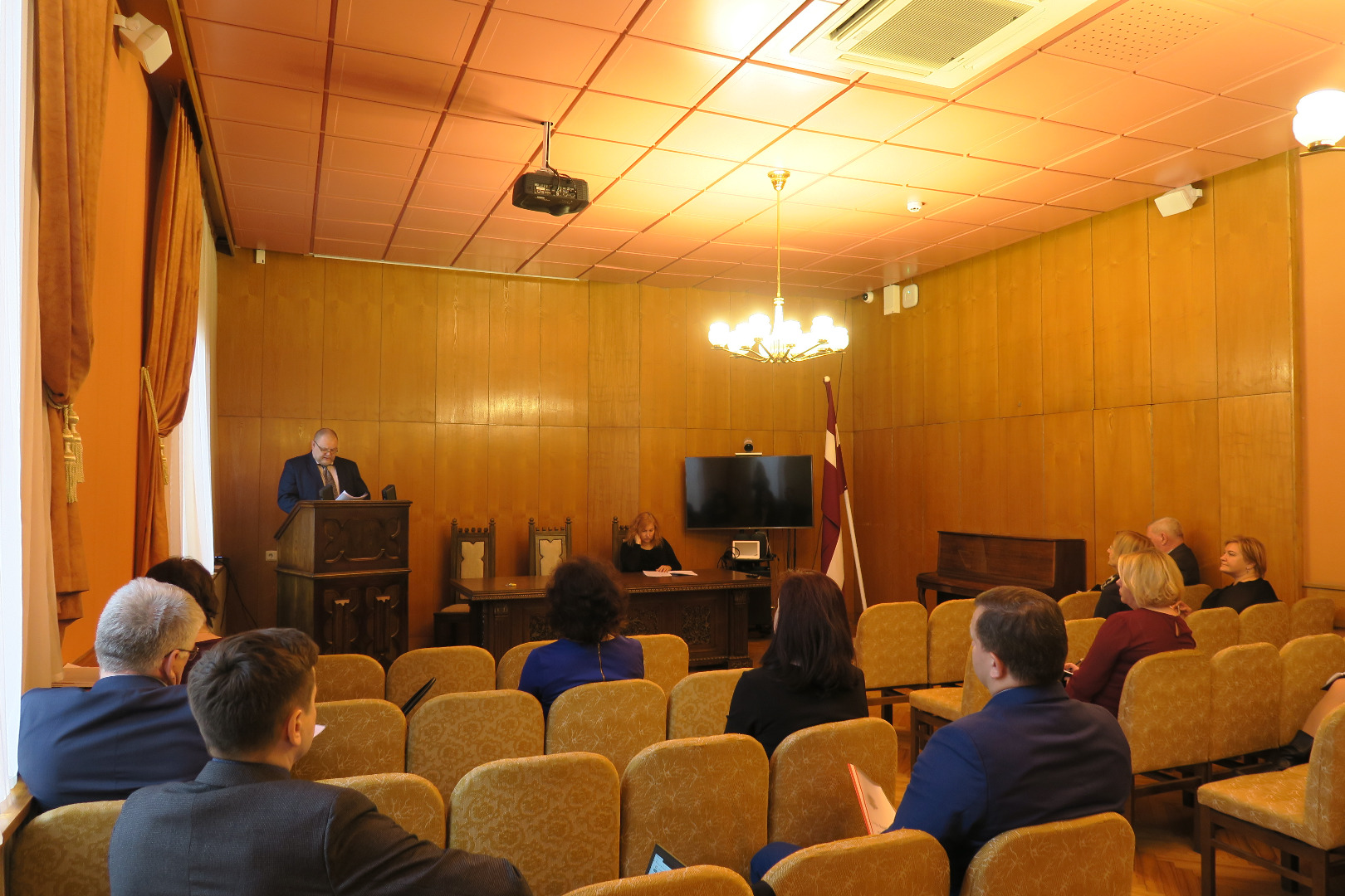 Rīgas Tiesas apgabala prokuratūras gada pārskata sanāksme 2018.gada 13.februārī