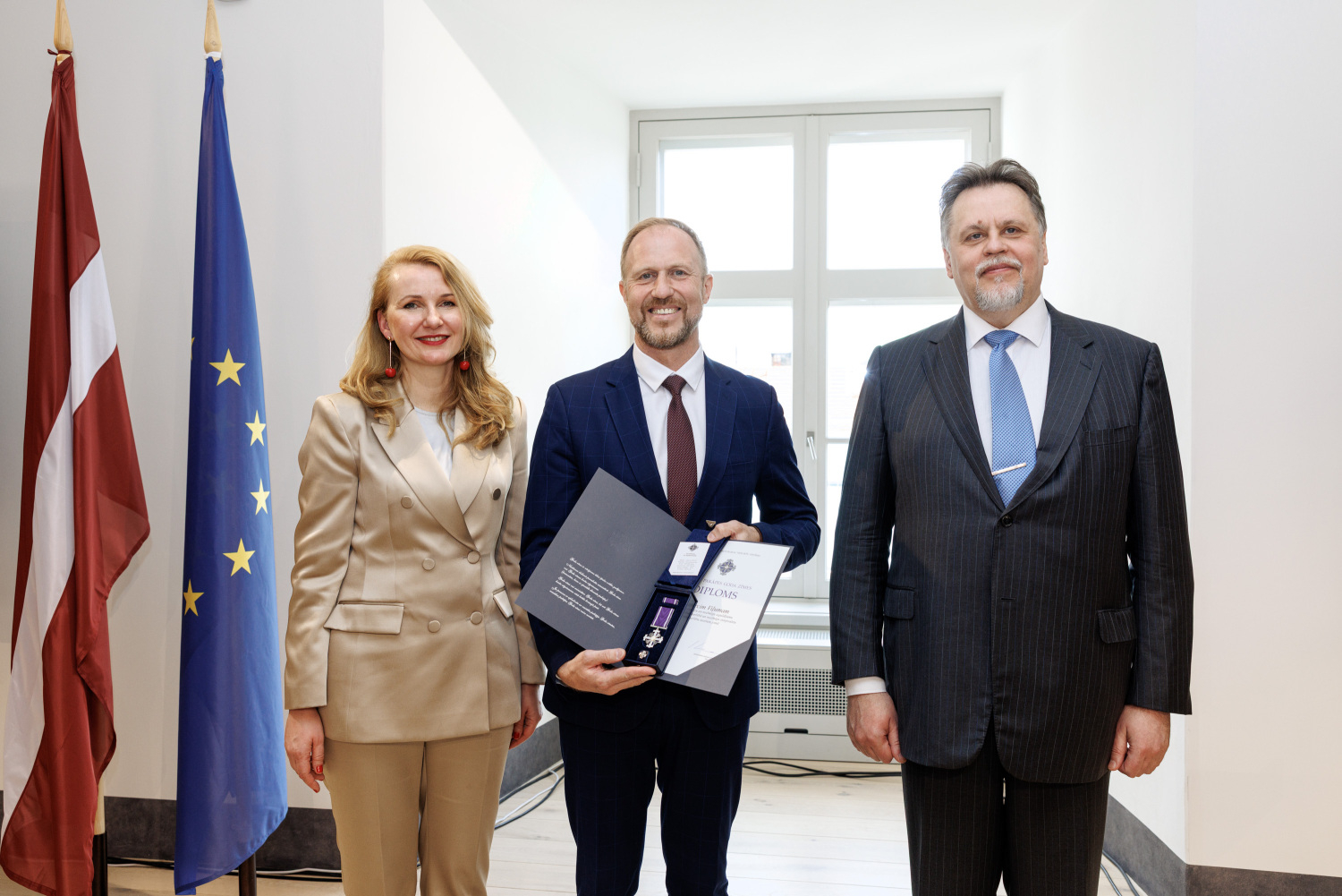 Vairāki prokurori saņem tieslietu sistēmas augstāko apbalvojumu – Goda zīmes