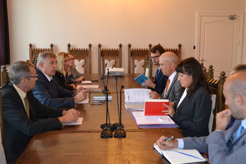 Ģenerālprokurora un Ģenerālprokuratūras pārstāvju tikšanās ar Eiropas Padomes Cilvēktiesību komisāru Nilu Muižnieku un kolēģiem 2016.gada 7.septembrī