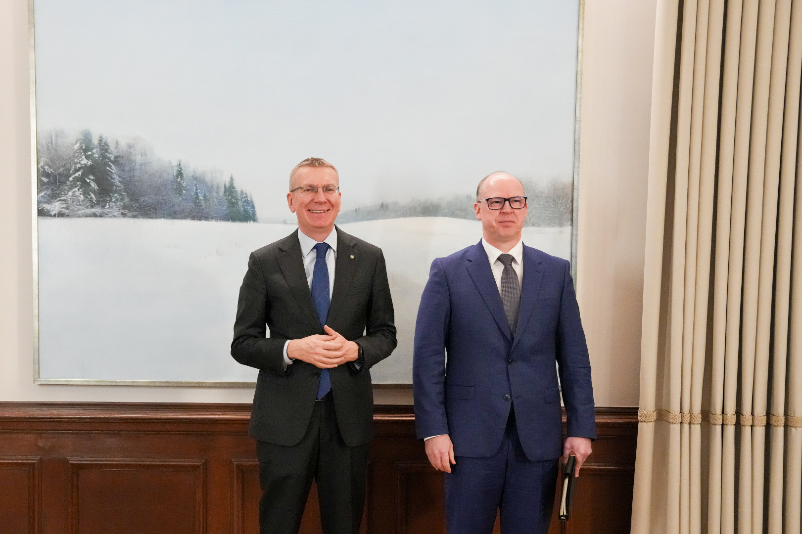 Valsts prezidents tiekas ar ģenerālprokuroru Armīnu Meisteru