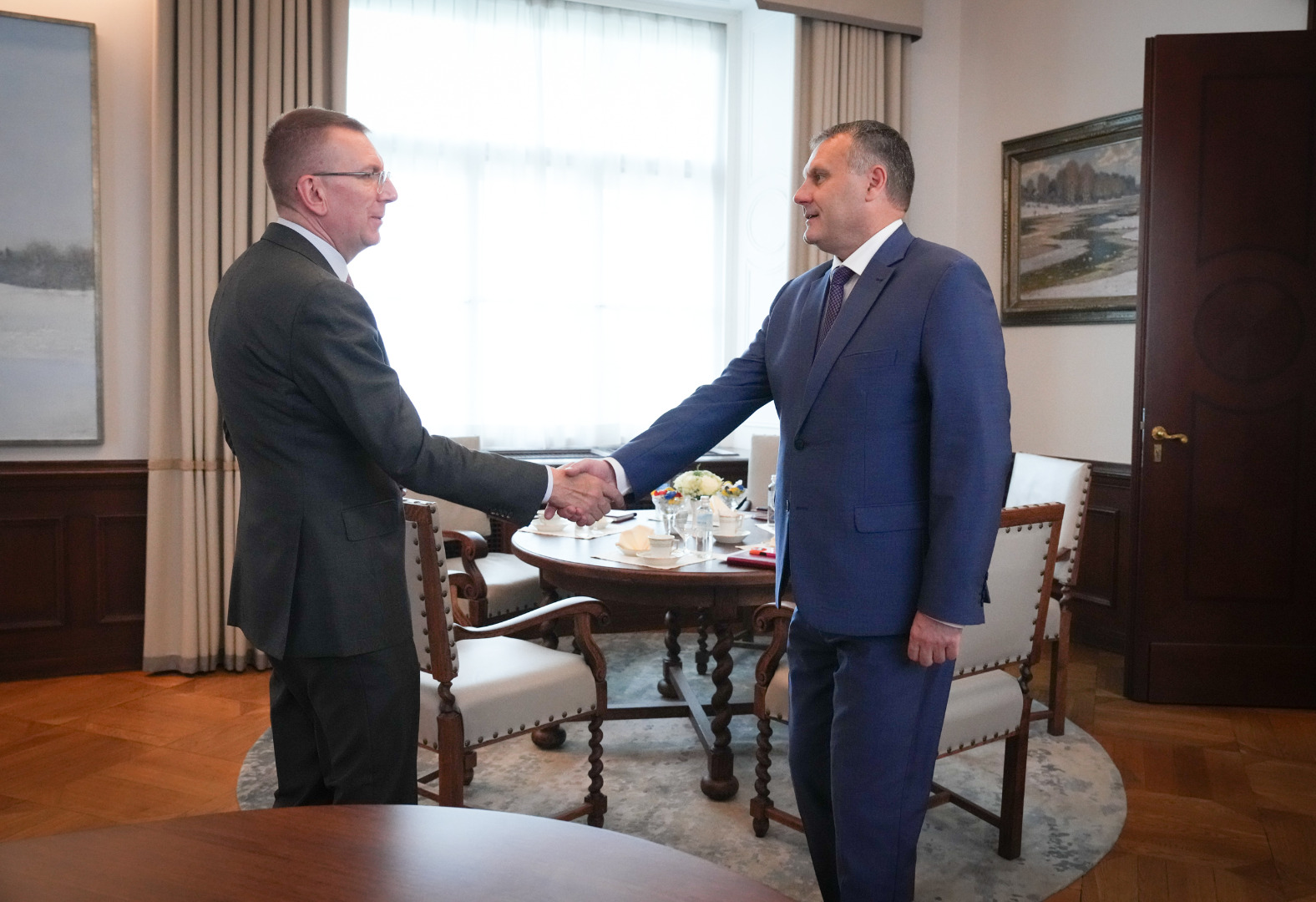 Ģenerālprokurors Juris Stukāns tiekas ar Valsts prezidentu Edgaru Rinkēviču