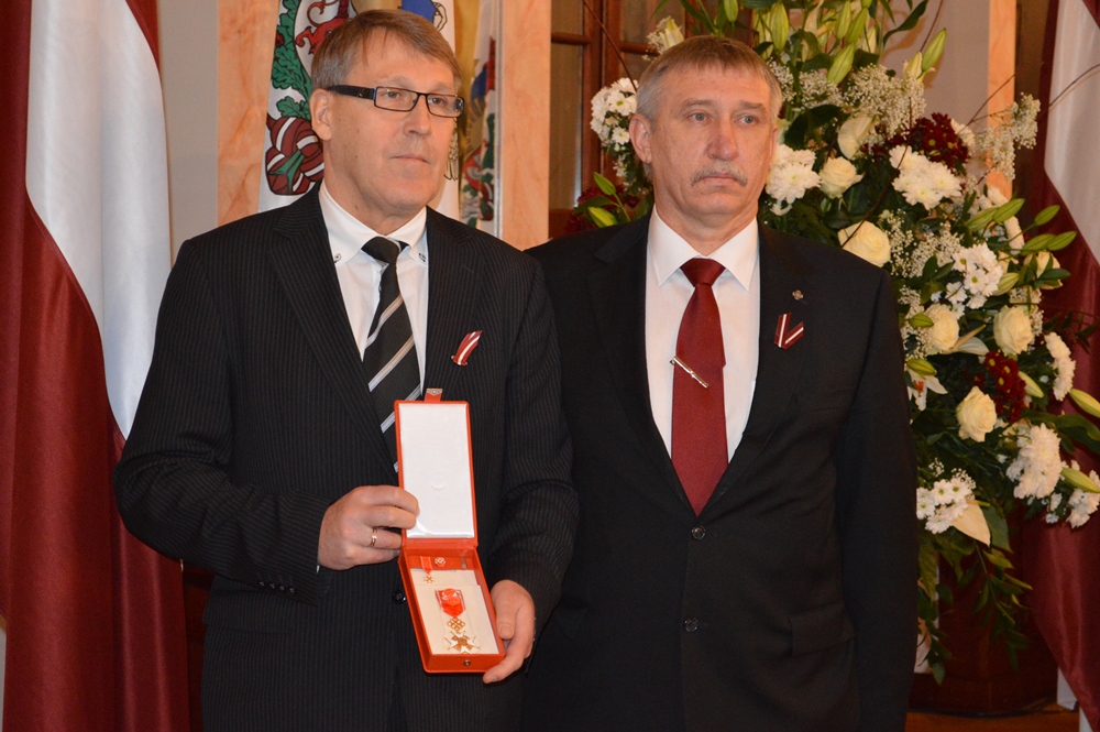 Latvijas Republikas prokurori saņem Latvijas valsts apbalvojumu 2014.gada 18.novembrī - 