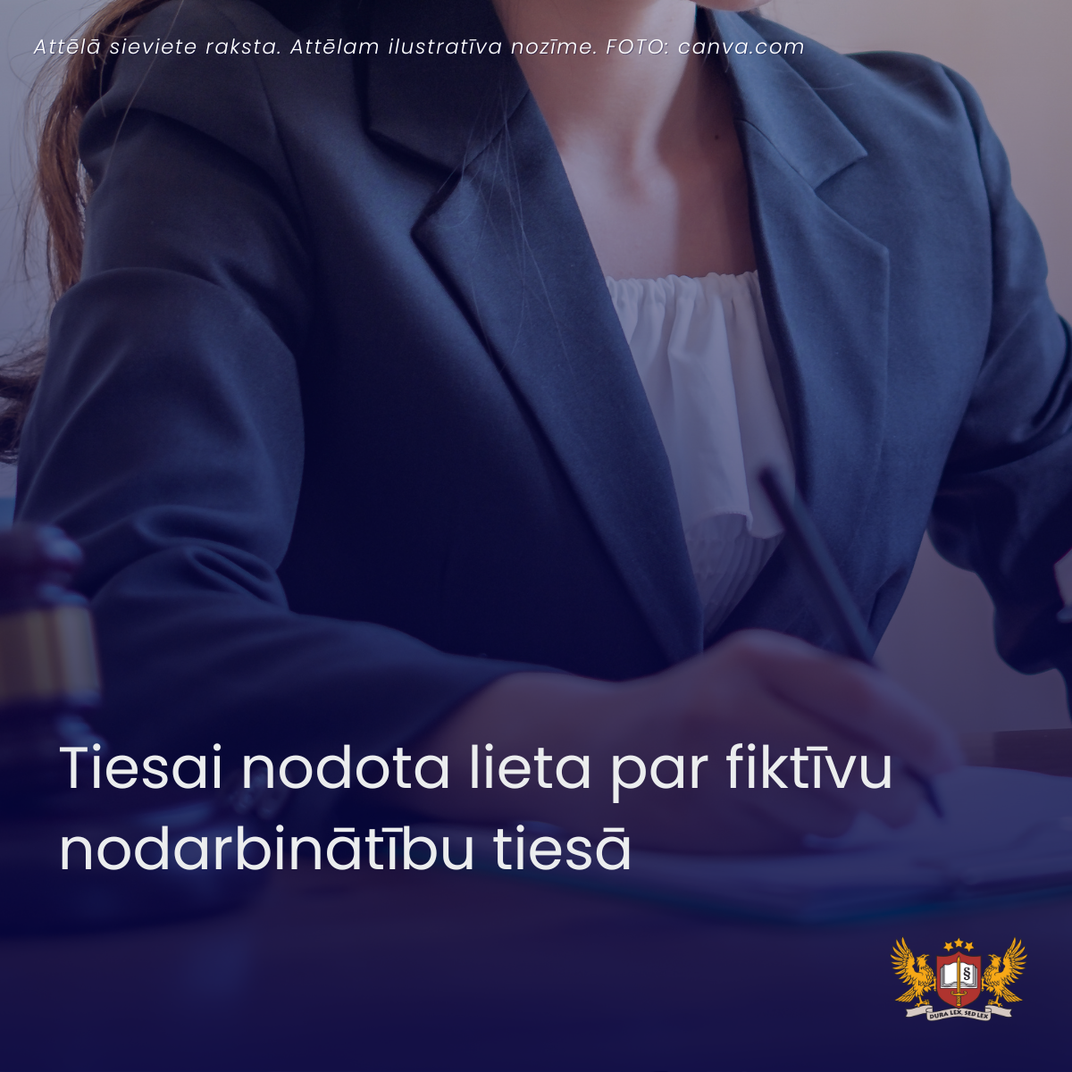 Tiesai nodota lieta par fiktīvu nodarbinātību tiesā
