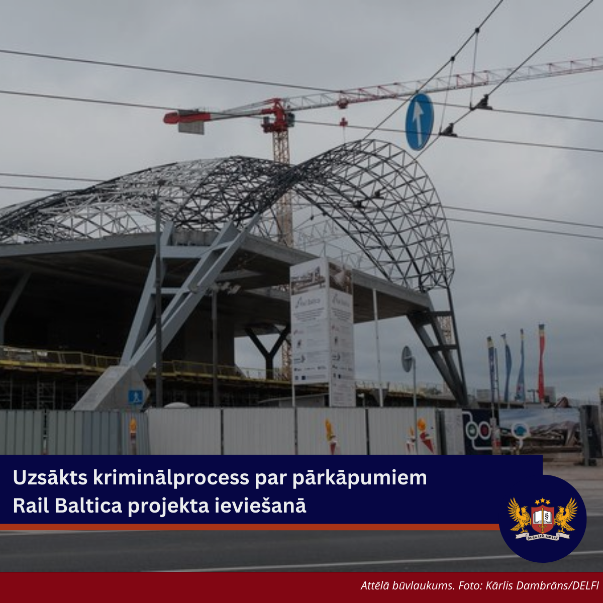 Uzsākts kriminālprocess par pārkāpumiem Rail Baltica projekta ieviešanā
